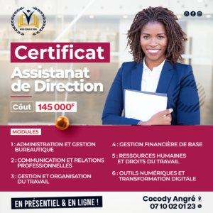 Cours AD – Assistant(e) de Direction Certifiante