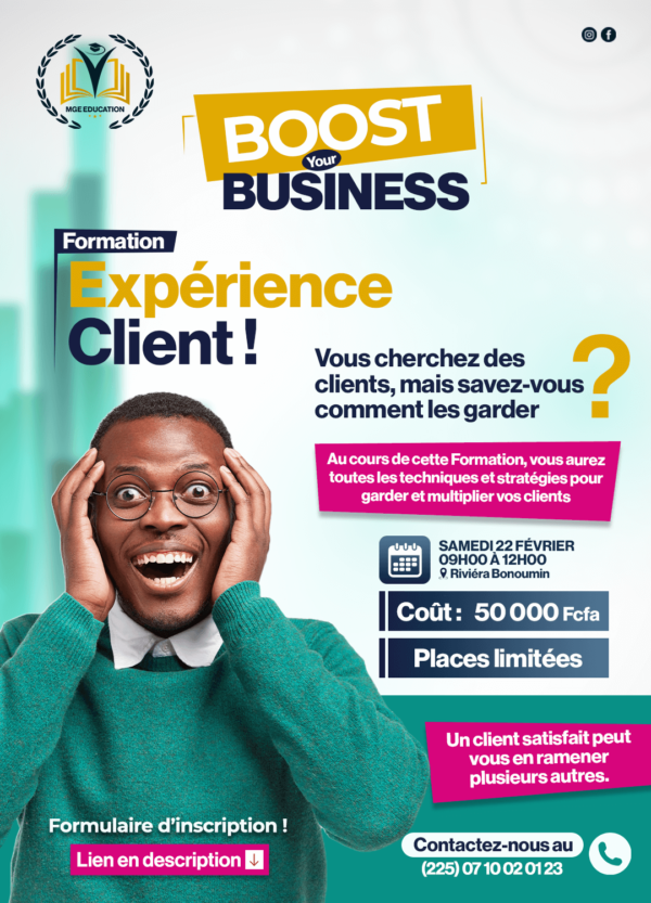 Formation Expérience Client – Fidéliser et Multiplier vos Clients