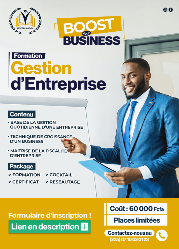 Formation en Gestion d’Entreprise – Développez et Structurez Votre Business