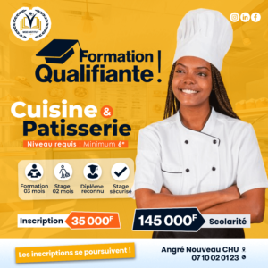 Formation Qualifiante Cuisine & Pâtisserie – Art Culinaire & Pratique Profsessionnelle