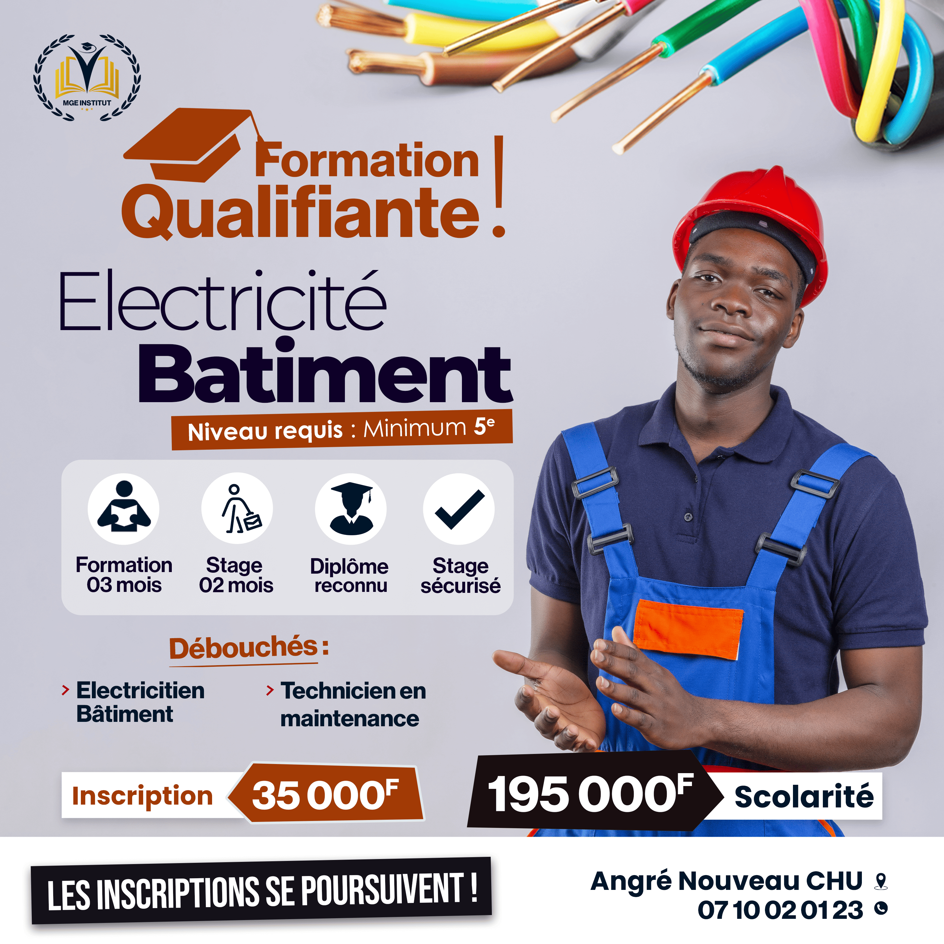 Formation Qualifiante Électricité Bâtiment – Installation & Maintenance Profsessionnelle